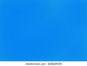 Blue comic pop-art halftone background vector