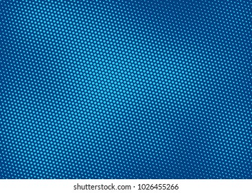 Blue comic pop-art halftone background vector