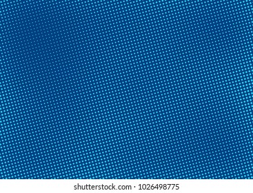 Blue comic pop-art halftone background vector