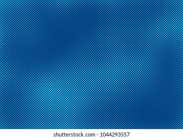 Blue comic pop-art halftone background vector