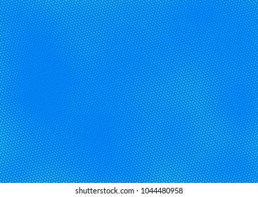 Blue comic pop-art halftone background vector