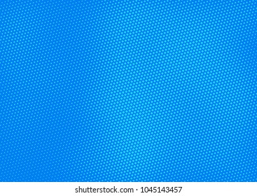 Blue comic pop-art halftone background vector
