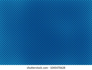Blue comic pop-art halftone background vector