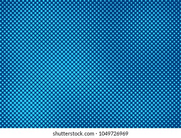 Blue comic pop-art halftone background vector