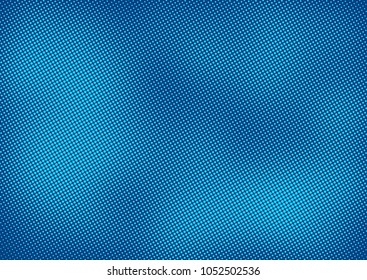 Blue comic pop-art halftone background vector