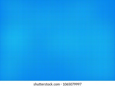 Blue comic pop-art halftone background vector