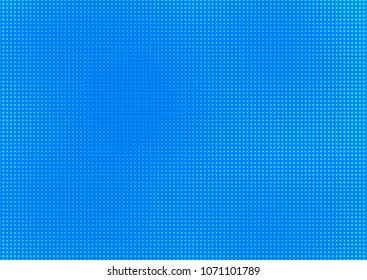 Blue comic pop-art halftone background vector