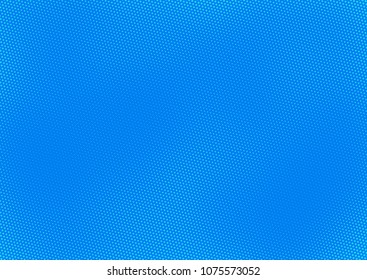 Blue comic pop-art halftone background vector