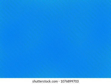 Blue comic pop-art halftone background vector
