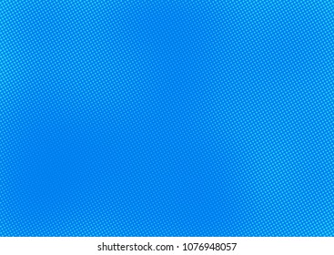 Blue comic pop-art halftone background vector