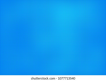 Blue comic pop-art halftone background vector