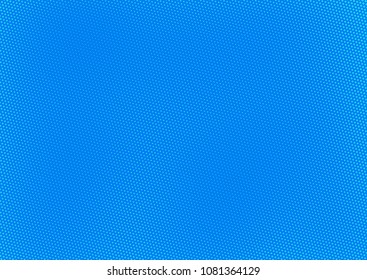 Blue comic pop-art halftone background vector