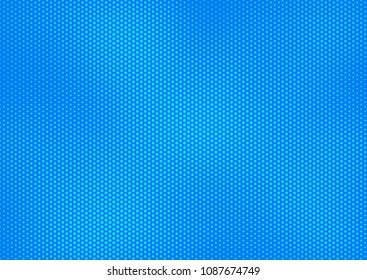 Blue comic pop-art halftone background vector