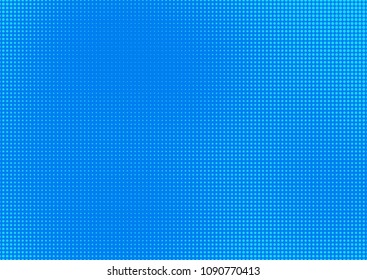 Blue comic pop-art halftone background vector