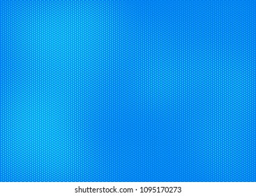 Blue comic pop-art halftone background vector
