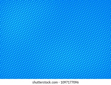 Blue comic pop-art halftone background vector