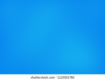 Blue comic pop-art halftone background vector