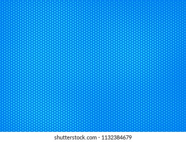 Blue comic pop-art halftone background vector