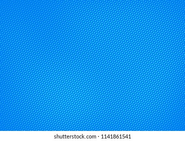 Blue comic pop-art halftone background vector