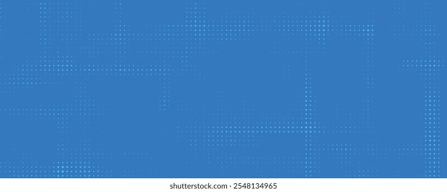 Vector de fondo azul cómico pop-art halftone eps 10