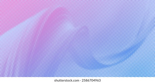 Blue comic pop-art halftone background vector