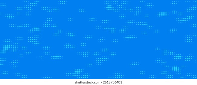 Blue comic pop-art halftone background vector eps 10