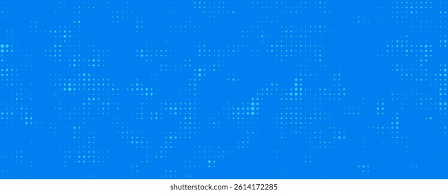 Blue comic pop-art halftone background vector eps 10
