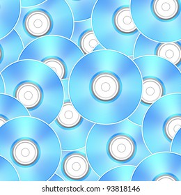Blaue kompakte Scheiben - nahtlose Textur