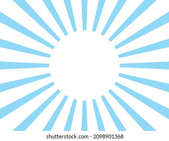 Blue concentrated line background, wallpaper illustration