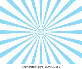 Blue concentrated line background, wallpaper illustration
