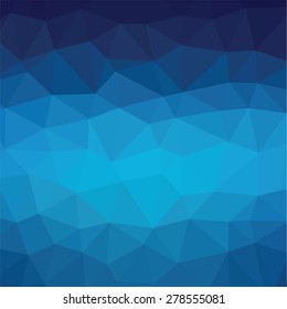 blue concept Polygonal Mosaic Background