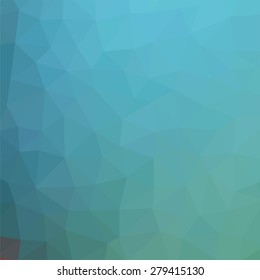 Blue concept  Polygonal Mosaic Background