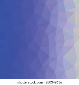 blue concept Polygonal Mosaic Background vector