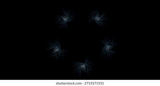 Fondo azul del Vector de las luces del concierto

