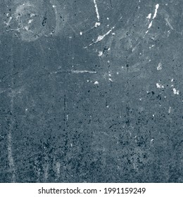 Blue concrete texture material wall vintage stone cement dirty paint plaster rust deep iron blue deep sea