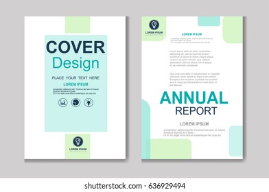 Blue construction Abstract vector modern flyers brochure / annual report /design templates / Leaflet cover presentation abstract flat brochure background, layout in A4 size business mackup, education