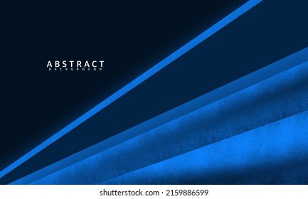 Blue corner arrows overlapping vector background. Blue curve overlap vector background