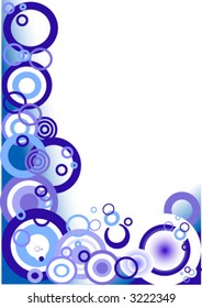 blue corner (circles)