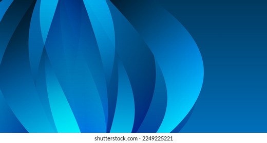 Blaues abstraktes Design für Unternehmen
