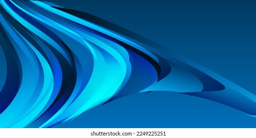 Blue corporate abstract background design