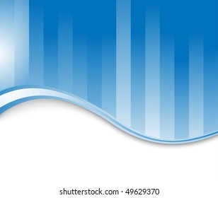 Blue corporate background. Vector illustration
