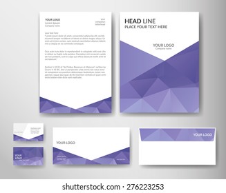 	

 blue corporate identity vector