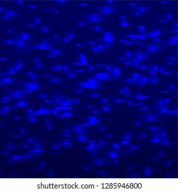 Blue cosmic abctract vector background.