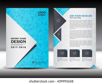 14,488 Company profile template blue Images, Stock Photos & Vectors ...