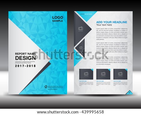 blue cover design annual