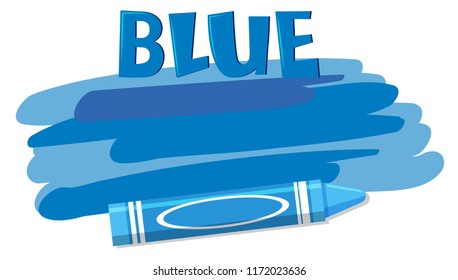 Una imagen azul sobre fondo blanco