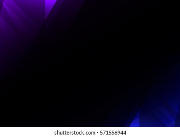 blue crystal abstract background, diamond business template, facet technology background, vector illustration