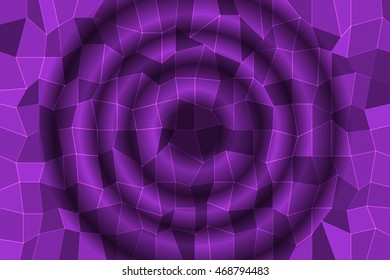 blue crystal polygonal background with 3d effect, vector illustration. for design, wallpaper