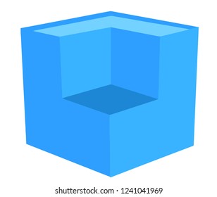 Blue Cube Design