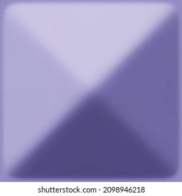 Blue cube geometric square pattern